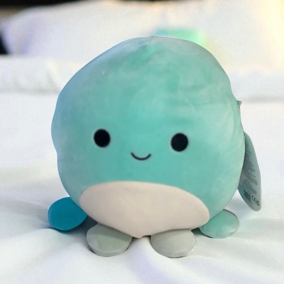 Squishmallows Olga the Octopus Plush 8” Mint Green 2020 Release Kellytoy NWT - Picture 1 of 10